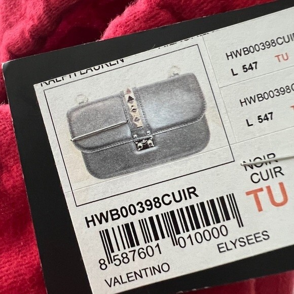 Valentino Rockstud Medium Glam Lock Flap Bag in Black - Picture 9 of 16